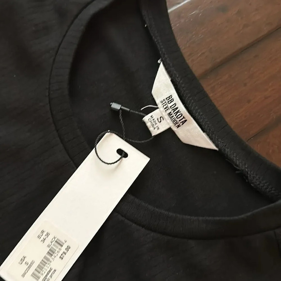 NWT BB Dakota by Steve Madden In A Ruche Dress - size Small - Picture 5 of 5